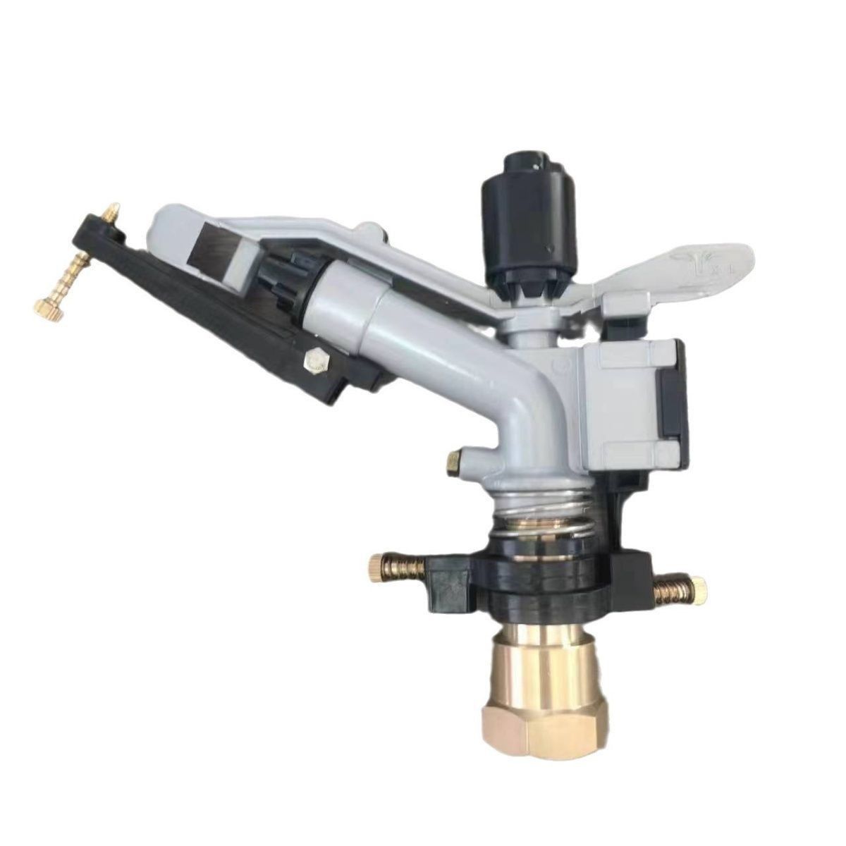 可调节摇臂喷灌抗旱喷头草坪园林农业灌溉360自动旋转喷枪浇地