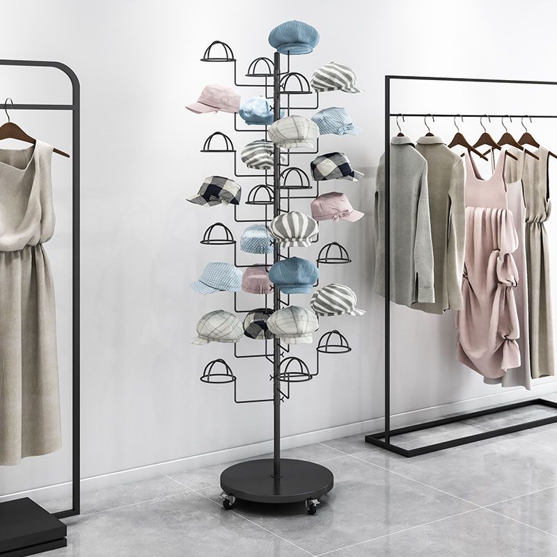 帽子展示架落地女装儿童母婴收纳帽子架挂帽托多层架子帽架摆摊