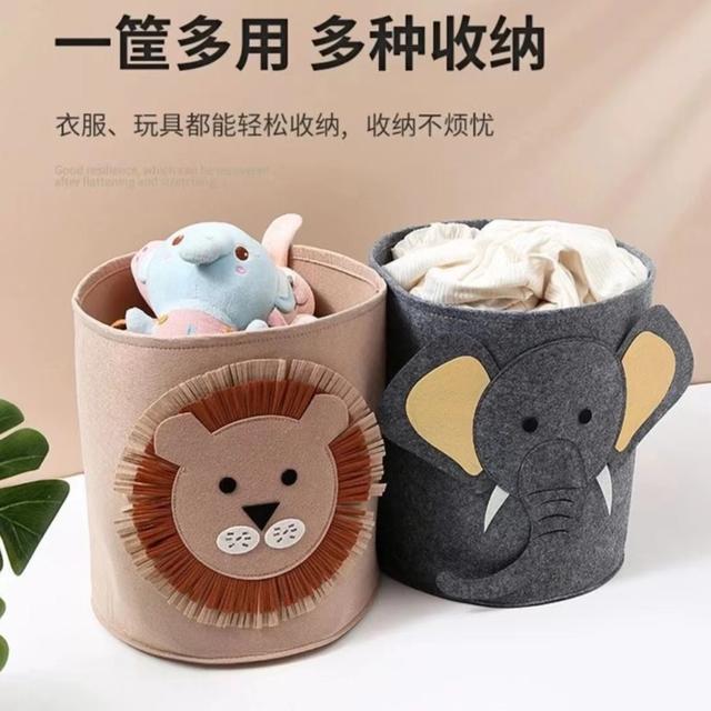 海澳德【拍一发二】大容量储物筐居家好物儿童玩具收纳桶家用脏衣