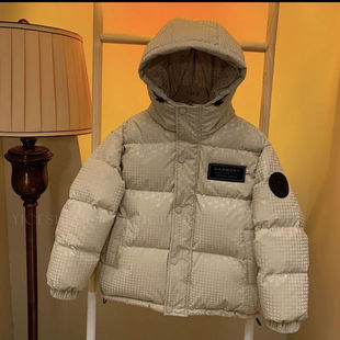 儿童羽绒服男童中长款2024新款酷帅男孩中大童加厚白鸭绒棉服外套