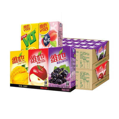 维他奶豆奶原味豆饮料巧克力味学生早餐饮品维他柠檬茶