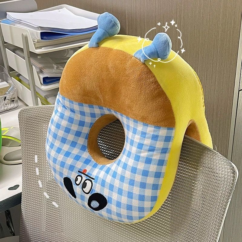 午睡枕头趴睡学生午睡靠背二合一午休趴睡枕成人上班族趴趴枕抱枕