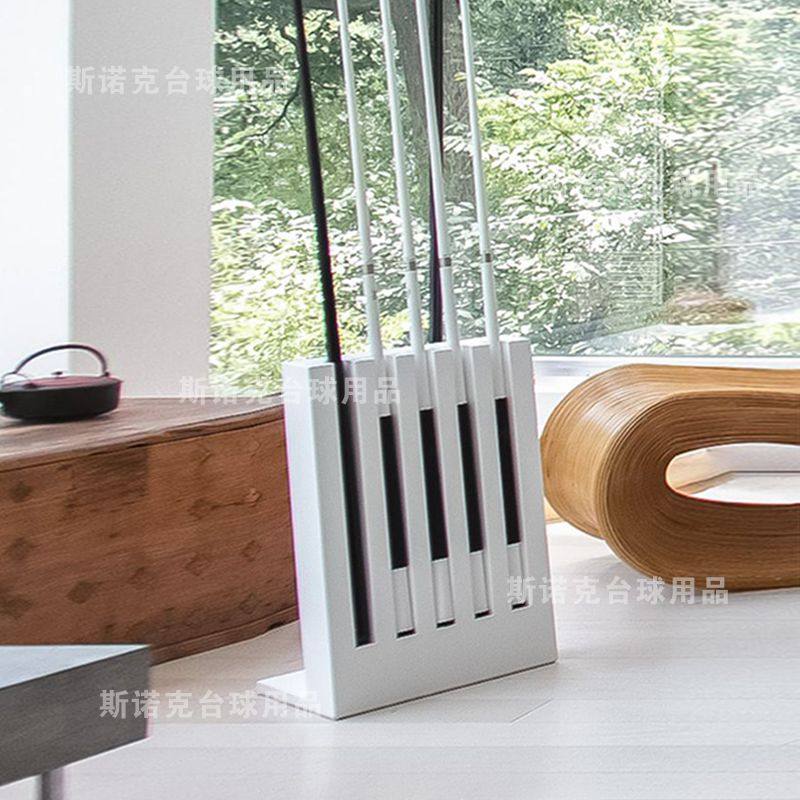 实木台球杆架落地式多孔球杆放置架台球架杆器桌球杆收纳展示架子