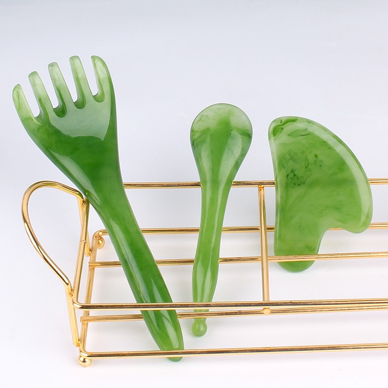 FuYue/福玥五爪梳刮板全身通用面部拨筋棒套装美容院工具家用