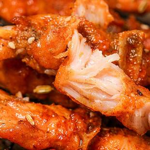 六和骨肉相连烧烤串商用冷冻油炸小吃半成品串串炸串食材鸡柳