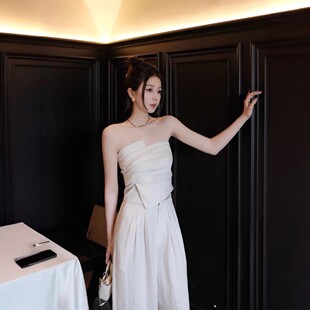 系列 亚麻天丝肌理感气质女人味套装 高智系列