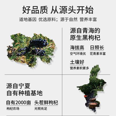 纯耕红黑枸杞原浆组合科学搭配纯耕枸杞原浆