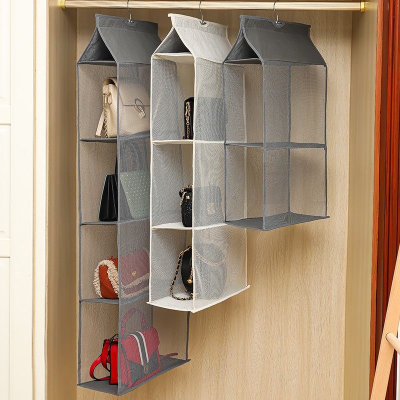 包包收纳神器挂袋衣柜墙挂式收纳挂袋置物收纳架日式家用皮包整理,收纳整理,收纳挂袋,淘宝优惠券,粉丝福利购,淘宝优惠卷