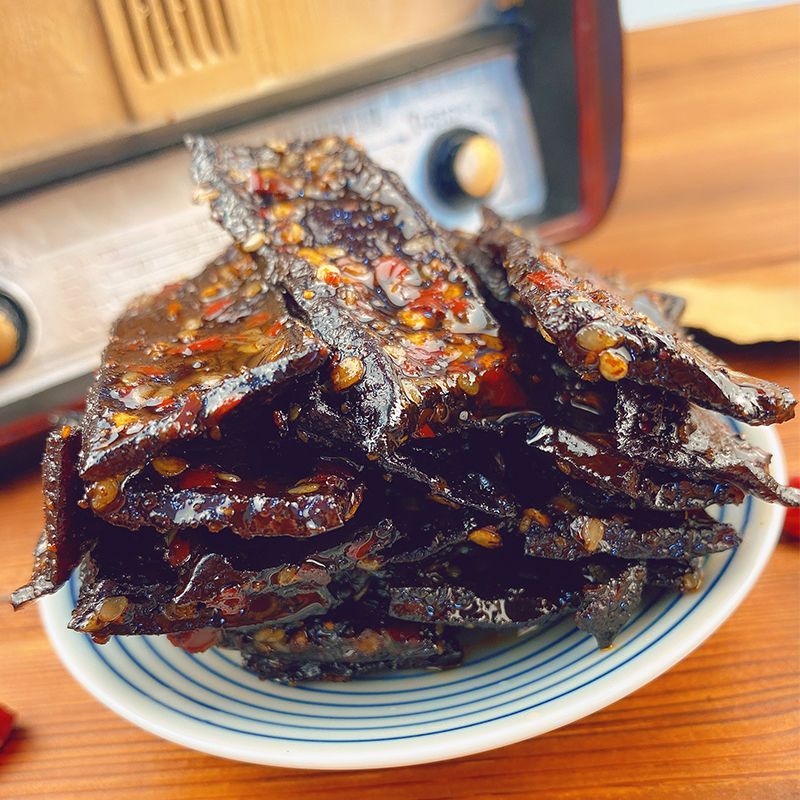 正宗冷水江新化豆腐干辣豆干湖南特产 麻辣豆腐 怀旧休闲豆干零食