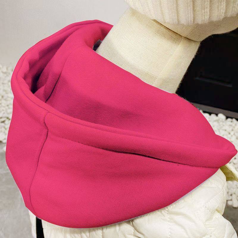 衣服上配的假帽子可拆卸单买领子羽绒服可拆卸帽子时尚百搭款