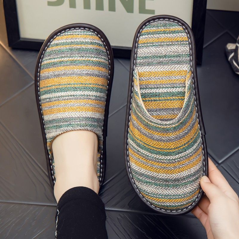 韩版春秋季家用布艺拖鞋男女居家室内防滑地板软底家居四季棉拖鞋,居家布艺,居家棉拖/棉鞋,淘宝优惠券,粉丝福利购,淘宝优惠卷