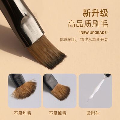 美甲笔刷套装极细拉线笔光疗笔彩绘渐变花瓣双头笔刷子美甲店专用