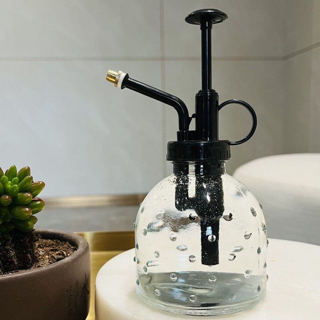 中古风圆点简约玻璃罐黑色家用小型玻璃储水花瓶,鲜花速递/花卉仿真/绿植园艺,洒水/浇水壶,淘宝优惠券,粉丝福利购,淘宝优惠卷