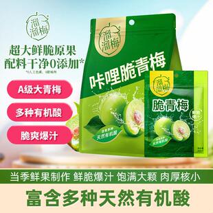 溜溜梅脆青梅350g酸甜网红梅子爆款休闲解馋追剧小零食