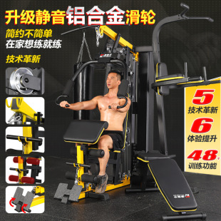 康锦华 gym 综合训练器单人站高拉家用组合健身器材三人站home