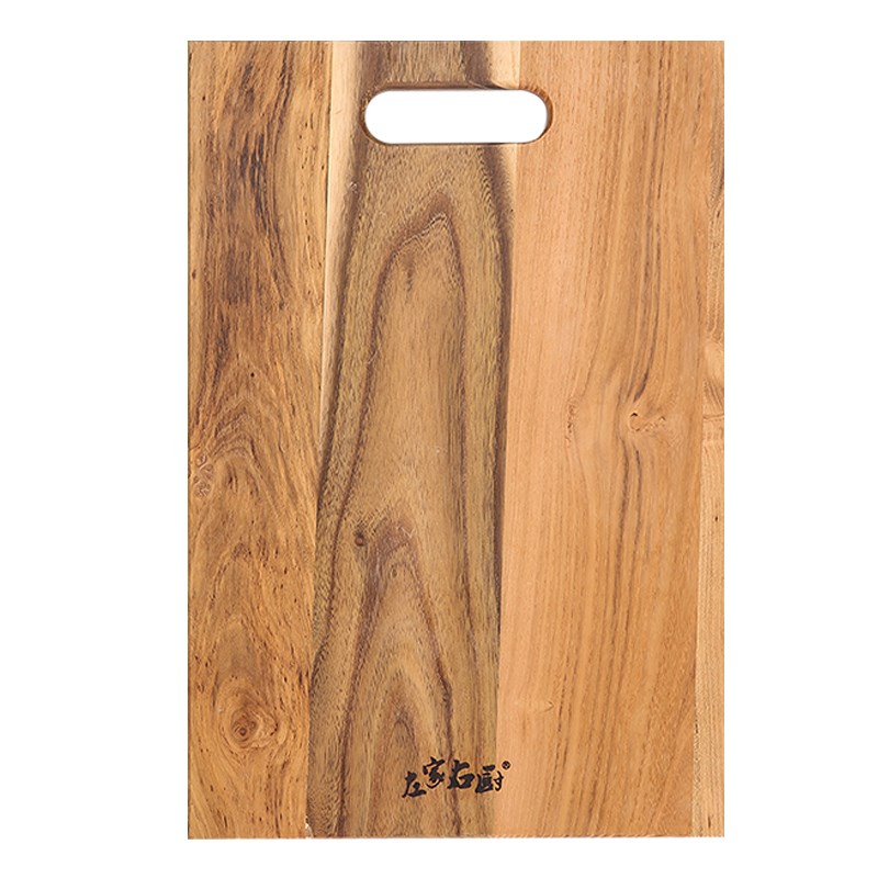 左家右厨柚木菜板家用砧板切水果面板多功能双面板