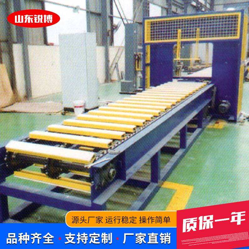 铜管缠绕包装机 胶管缠膜机立式下开口自动环体线缆环形缠绕机