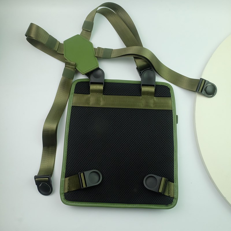 美发多功能剪刀包发型师专用大容量多功能双肩包理发工具胸前包潮