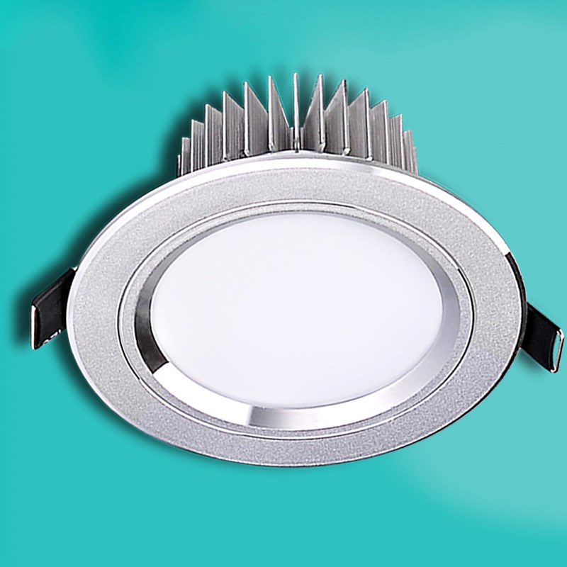 筒灯LED单灯8公分3w5w3寸2.5寸9W15W天花板灯超薄孔灯洞灯天花灯