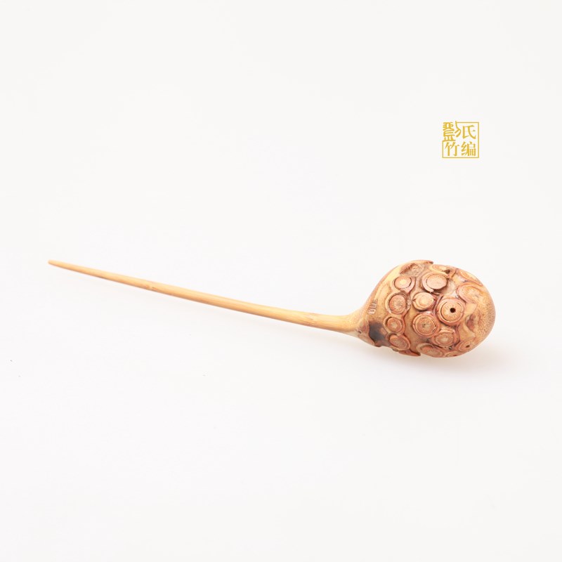 刘氏竹编满钉茶针茶通茶扒茶锥纯手工把玩老竹根茶道配件茶艺包邮