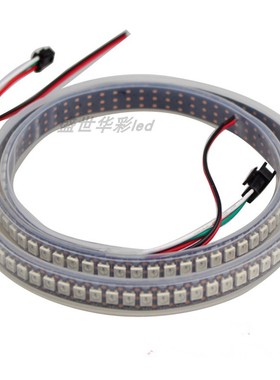 WS2812b灯带5V144灯5050内置2811ic编程LED幻彩流水跑马像素灯条