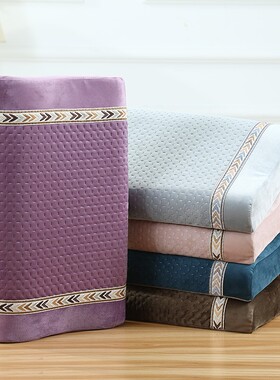 乳胶枕套定制尺寸定做成人儿童枕头套50x30订制秋冬枕套55x35