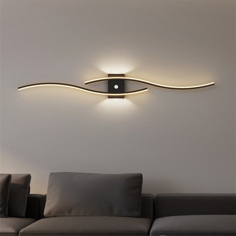 人体感应壁灯楼梯过道灯免布线充电智能极简楼道走廊入户玄关壁