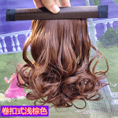卷发马尾抓夹短马尾 梨花卷马尾绑带式 卷扣式 马尾假发马尾辫女短款