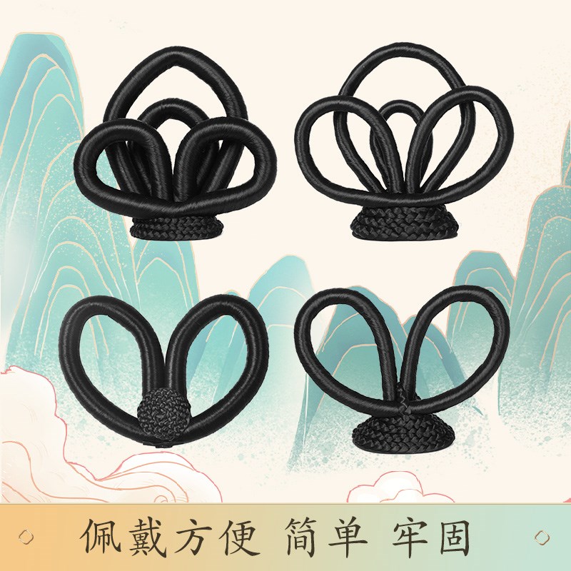 古装表演仙女飞天嫦娥演出假发唐朝贵妃敦煌古风舞表演发髻发饰