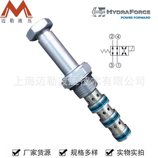 换向螺纹插装 液压配件二位四通电磁插装 阀 SV08