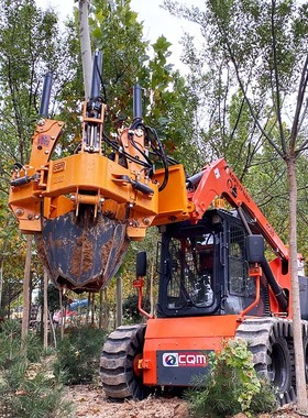Fully automatic tree digging Tree Transplanting Machine