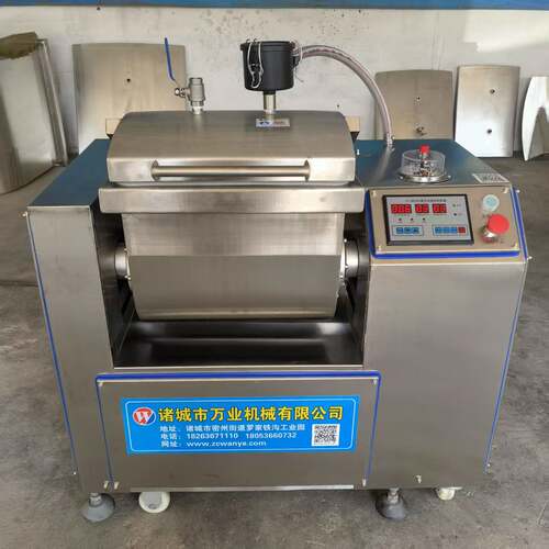 告别手工和面全自动真空和面机六分钟和好光滑劲道面团万业机械厂