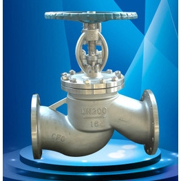 不锈钢304国标法兰截止阀J41W-1016/25水高温蒸汽导热油DN100