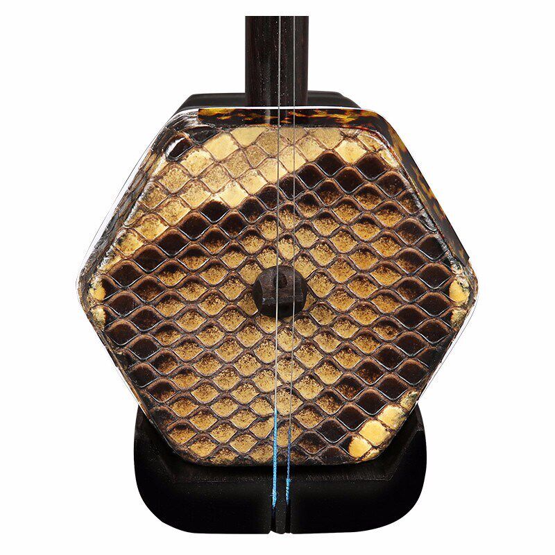 星海 二胡乐器东非黑黄檀入门初学老人通用演奏黑檀二胡8726J-YS