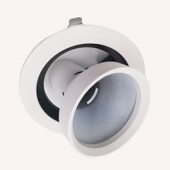 店Par30象鼻灯吸顶聚灯 伸缩可调角度商铺服装 可拉伸式 射灯嵌入式