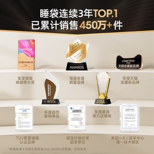 恒温宝宝分腿儿童防踢被四季 婴儿睡袋春秋冬款 通用 肽暖 贝肽斯