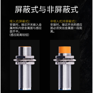 流二线常闭M18 沪工 LJ18A3 220V 交 接近开关