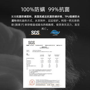 斯得福防螨床笠全棉夏季防水床垫保护罩床罩2023新款单件纯棉床套