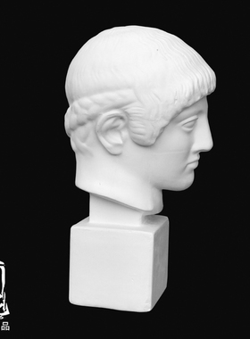 太阳神 40CM石膏像美术写生教具静物绘画素描头像 雕像 雕塑 包邮