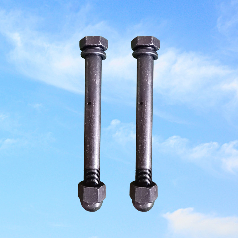 挖机破碎锤夹板螺丝炮头侧板螺栓68/100/53锤 炮头螺帽破碎锤配件
