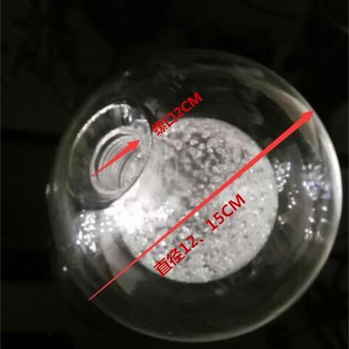 2cm双层玻璃球G9灯罩 G4灯珠接口G4 球中球 透明玻璃网红魔豆灯壳