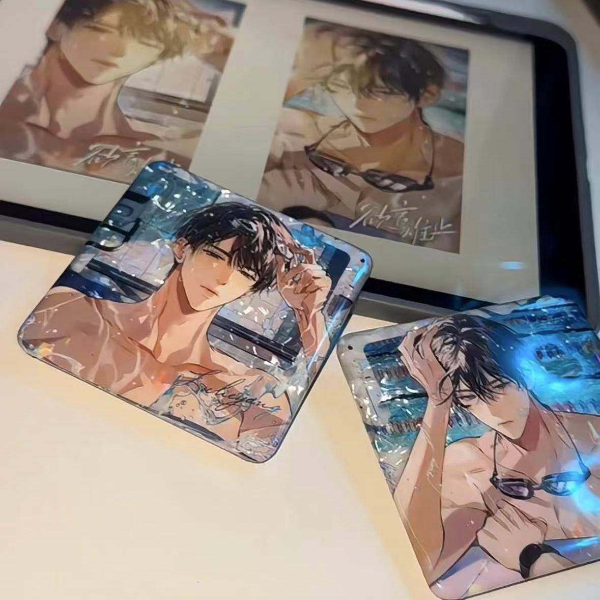 新款欲言难止小说周边二次元方形吧唧陆赫扬许则粼粼吧唧礼物自制