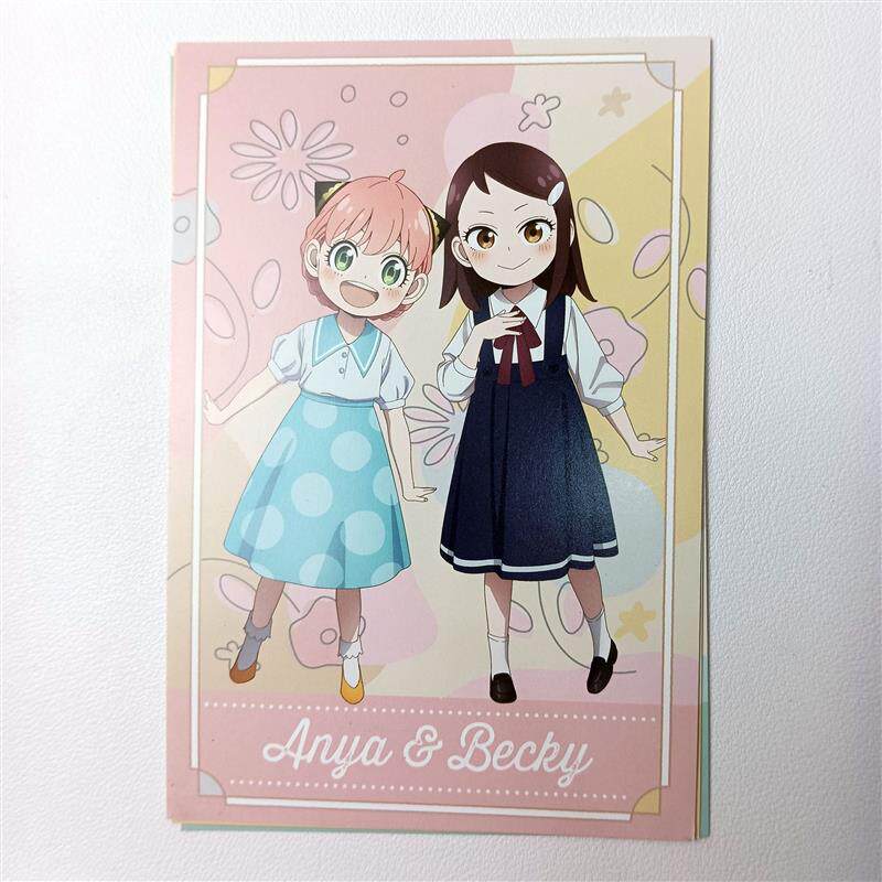 日谷正品 间谍过家家阿妮亚贝姬A店特典明信片