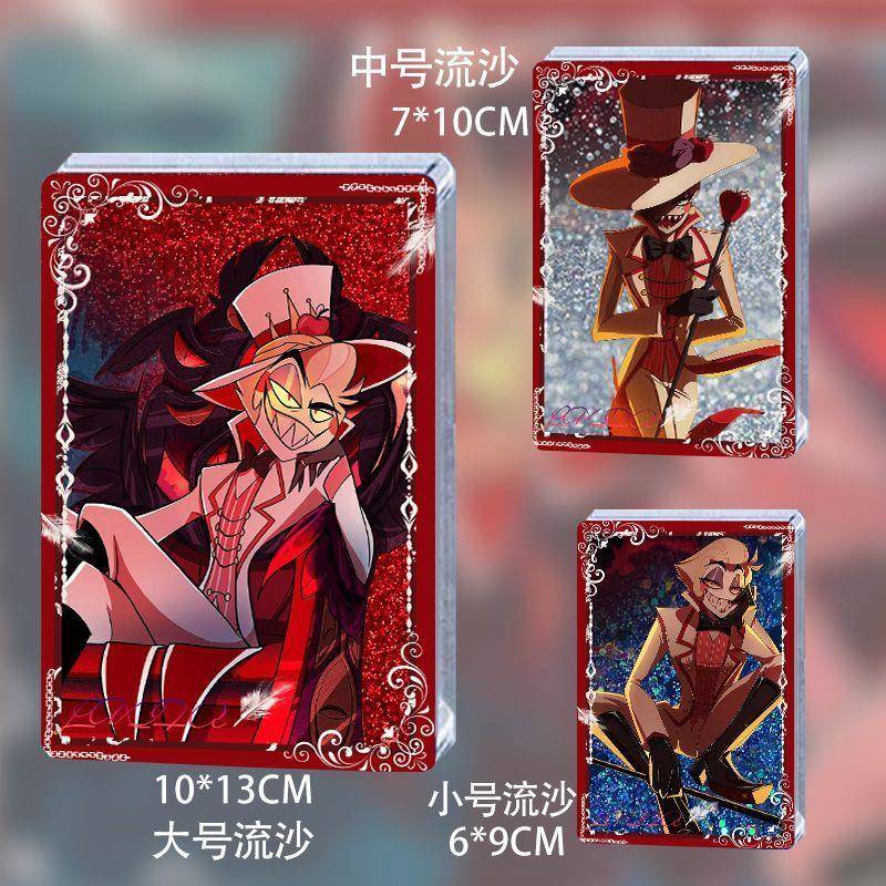 地狱客栈路西法美漫周边流沙麻将亚克力流麻卡砖桌面立牌摆件新品