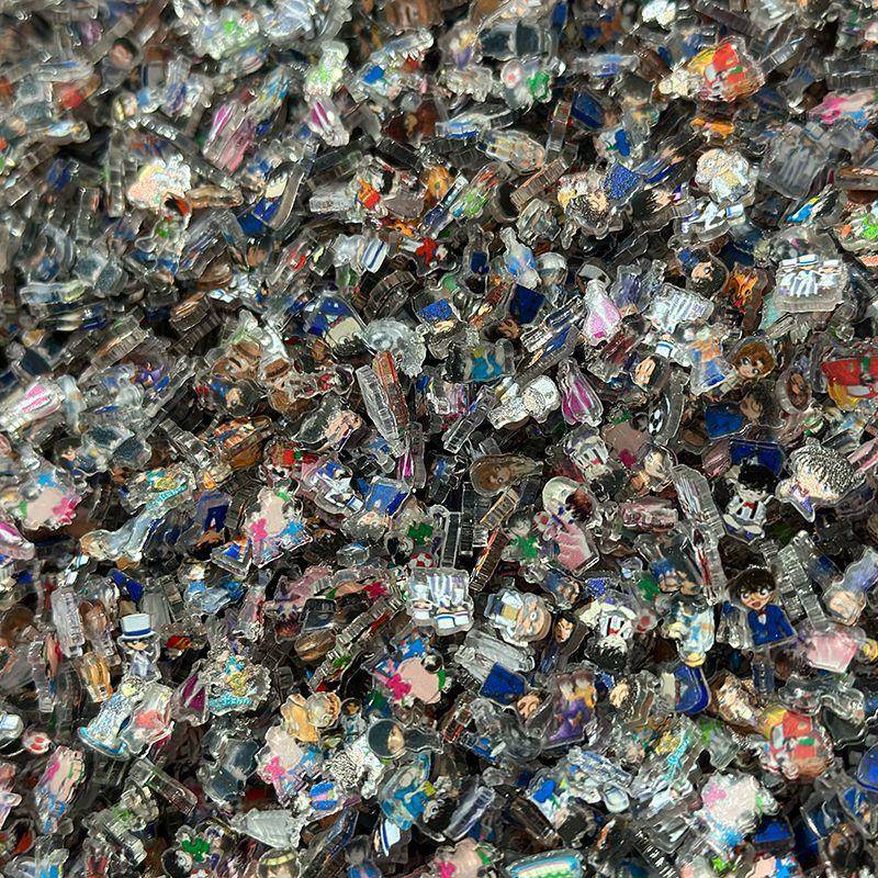 名侦探柯南周边1CM亚克力片片手工DIY相框小手机壳摇摇乐桌面摆件