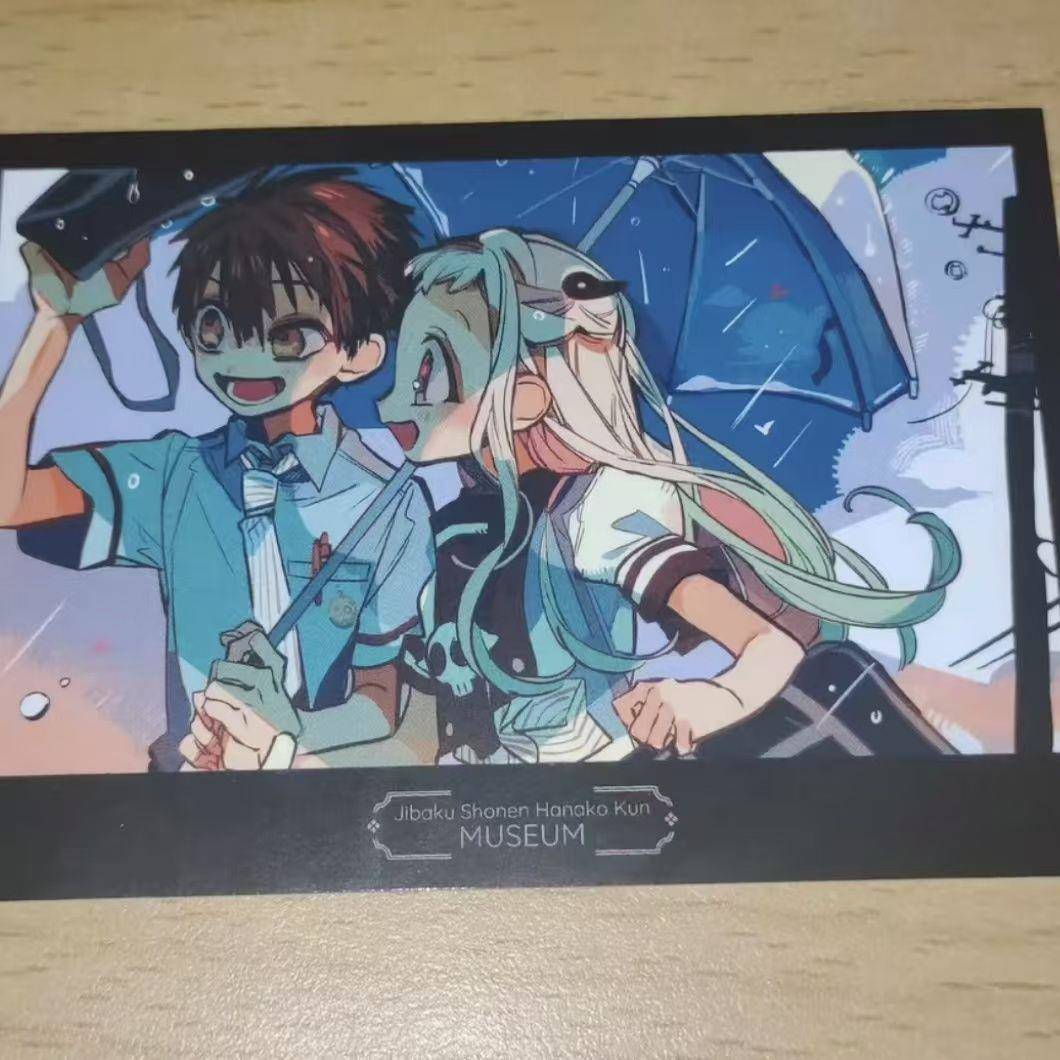 日谷地缚少年花子君博物馆特典撑伞特典相卡