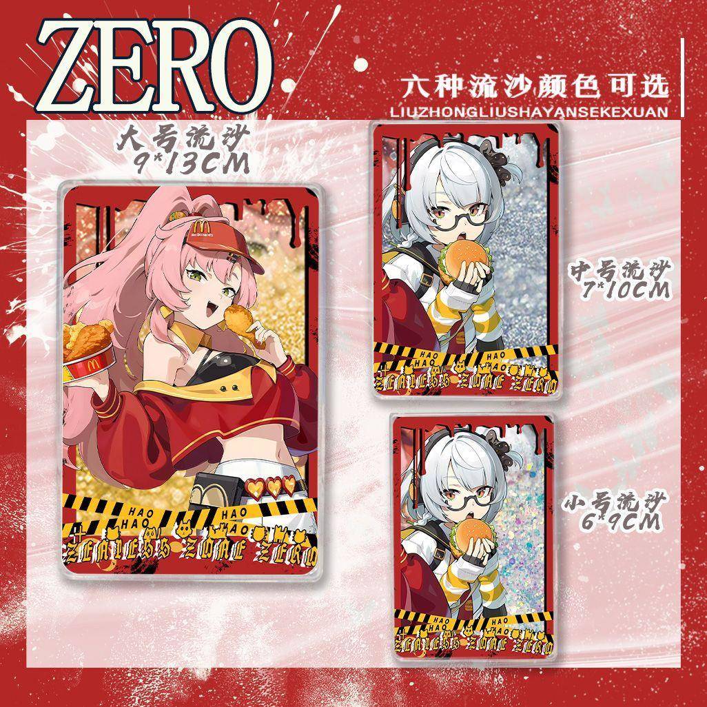 zero 妮可 安比全套高颜值麦当劳联动柄图二创 亚克力流麻卡砖