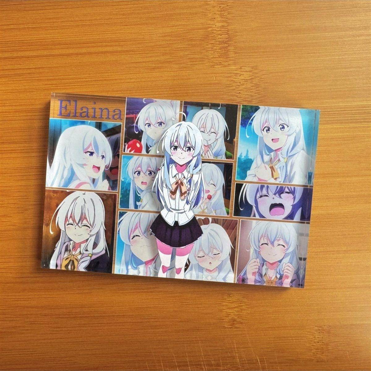 魔女之旅伊蕾娜亚克力砖动漫周边立牌谷子生日砖礼物亚克力板卡通