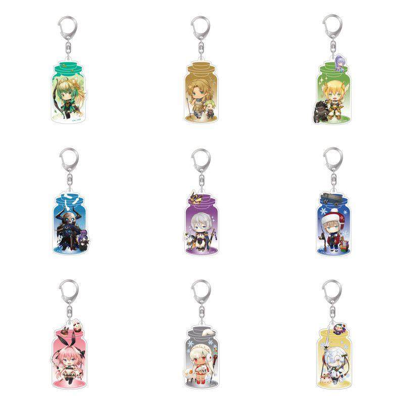 适用FateGrand Order(FGO)瓶中精灵 Q版亚克力钥匙扣 周边2