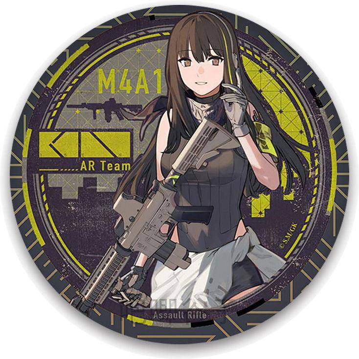 少女前线M4A1动漫周边徽章 少女前线M16A1周边吧唧COS挂件胸章